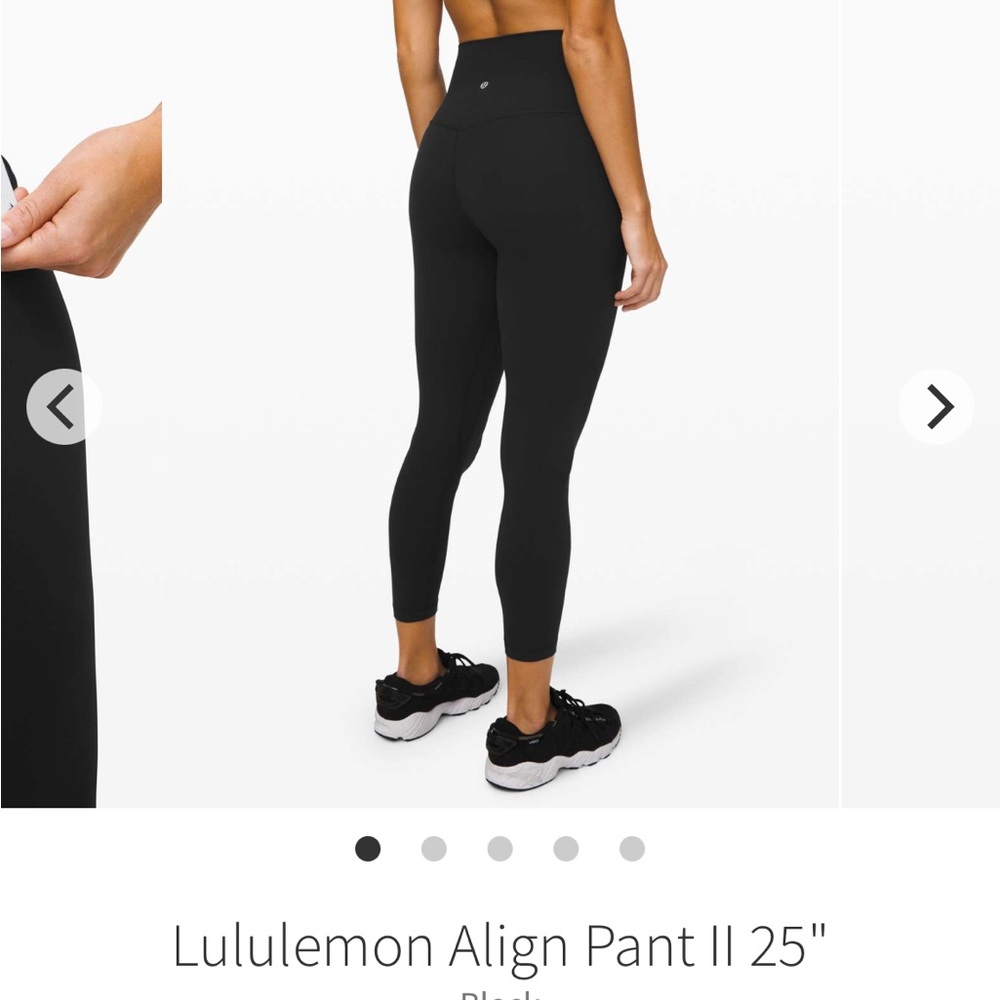 Lululemon Align Pant II 25"